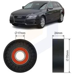 Τεντωτήρας ιμάντα poly-V για Audi A4 SW 2008 2009 2010 2011 2012 2013 2014 2015 06H903133F
