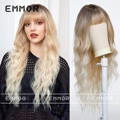 Long Curly Hair Wigs Blonde 66cm