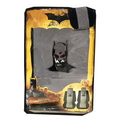 Καλύμματα Μπροστινών Καθισμάτων Πετσέτα Batman ΓκριΜαύρο 4 Τεμάχια 2619611-thumb-5