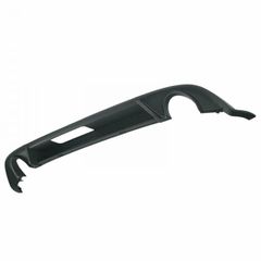 Diffuser Πίσω Προφυλακτήρα Για VW Golf VII (7.5) 17-20 Facelift GTI Με 2 Μονές Εξατμίσεις Δεξια & Αριστερά Από Abs Πλαστικό 1 Τεμάχιο 0021450 1101435