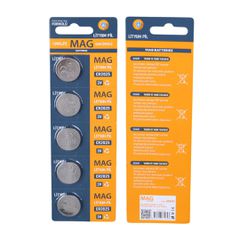 MAG CR2025 3V LITHIUM Battery 5-Pack BLISTER
