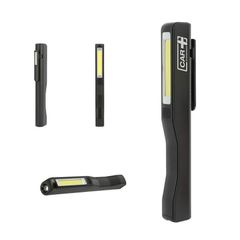 Φακός Μπαταρίας Μαύρος COB Led Mini Flashlight CAR+ 240Lm 80Lm 3W LWLDISP