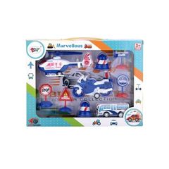 Σετ οχήματα πόλης με αξεσουάρ - ZC361F - 215248