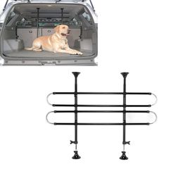 Dog Car Barrier Διαχωριστικές Εσωτερικές Μπάρες - Ειδικές Για Κατοικίδια
