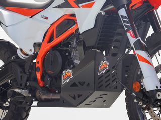 AXP ADV SKID PLATES ποδιά προστασίας για KTM 390 ADV R/ENDURO R 2025- μαύρη