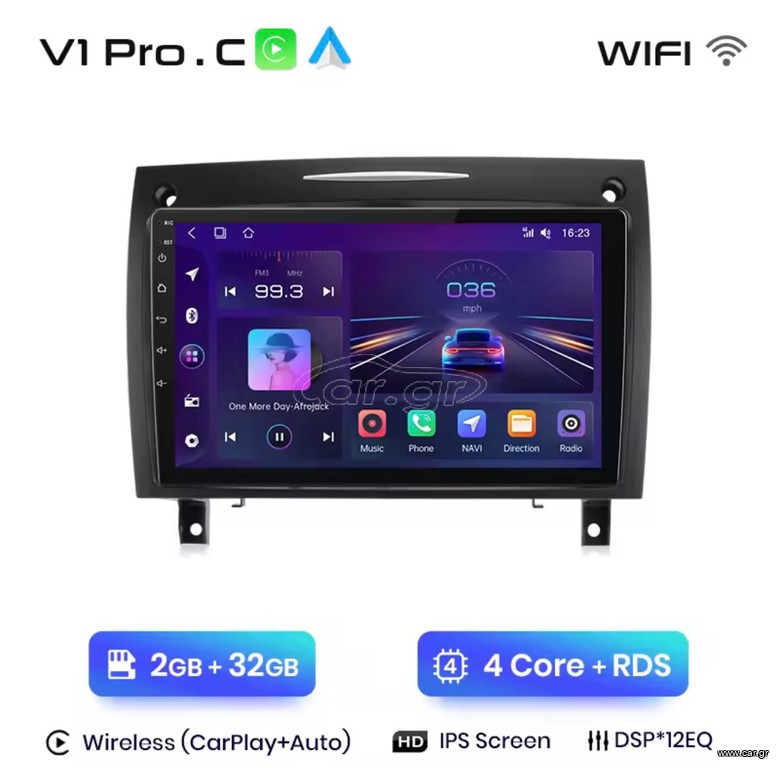 ΟΘΟΝΗ ANDROID ΓΙΑ MERCEDES SLK R171 ΚΑΙΝΟΥΡΙΑ