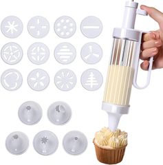 Yangli Cookie Press and Cake Decorator Set