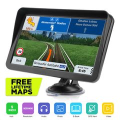 GPS πλοηγός navigator για Λεωφορείο πλοηγός navigator με οθόνη 9" με χάρτες για Ελλάδα+Ευρώπη-thumb-3