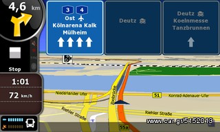 GPS πλοηγός navigator για Λεωφορείο πλοηγός navigator με οθόνη 9" με χάρτες για Ελλάδα+Ευρώπη-thumb-15