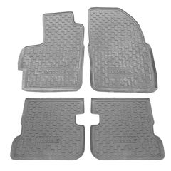 Πατάκια Σκαφάκια 3D Από Λάστιχο Για Mazda 3 03-09 Star Diamond 4 Τεμάχια Γκρι