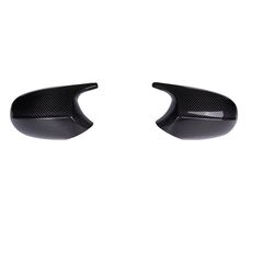 Καπάκια Καθρεφτών Για Bmw 1 E87E81E82E88, 3 E90, E91 05-08 E92, E93 06-10 M3M4 Look Carbon Μαύρο 2 Τεμάχια