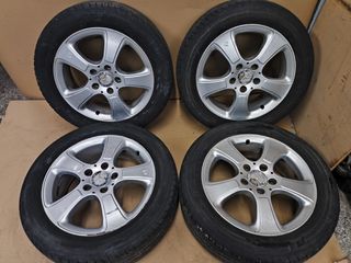 Ζαντολάστιχα αλουμινίου 195/55R16 , 5x112 , ET46 , 6J με κεντρο ζαντας 66,6mm από Mercedes A-Class (W169) , B-Class (W245) 2004-2012