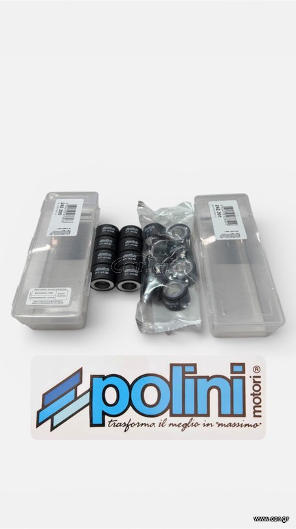 Ραουλα μπίλιες βαριατορ POLINI PIAGGIO BEVERLY 350 242.391 242.390 25x16 12Gr 25x16 11Gr