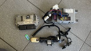 Σετ ECU από Fiat 500 2007-2011, μοτέρ 169A3000 1.4lt 16V 100PS