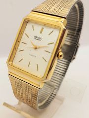 Vintage 1987 Seiko Gold plated Men's Quartz 305830A0 Α9556 ΤΙΜΗ 120 ΕΥΡΩ