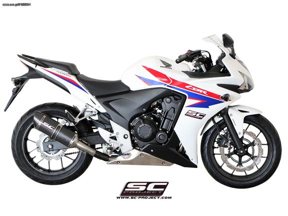 Εξάτμιση Τελικό Sc Project Oval Carbon fiber with carbon cap Honda Cbr 500 R 