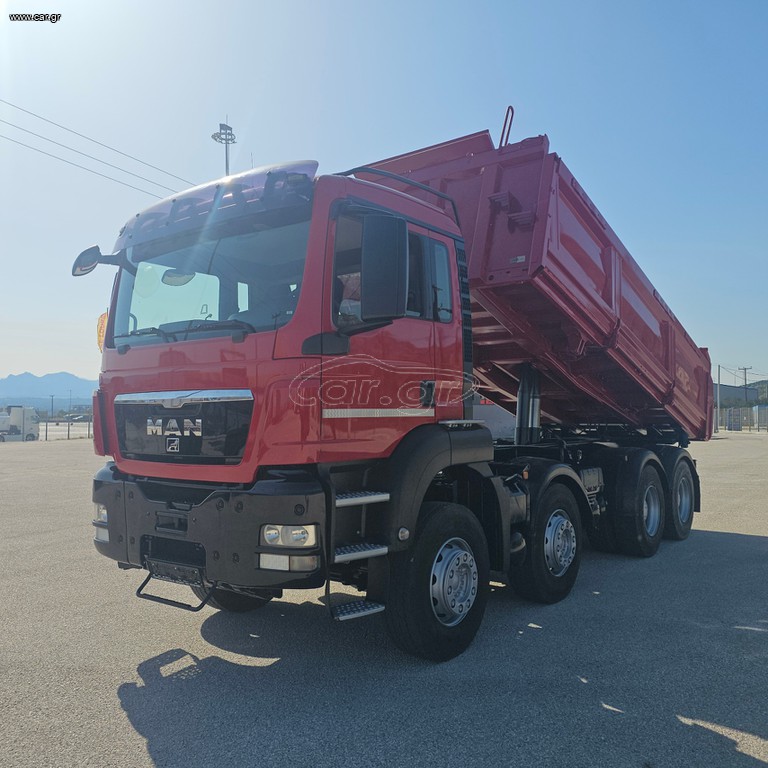 Ανατροπή MAN 2012 35.440 TGS EURO5 KLIMA MEILLER ΑΝΑΤΡΟΠΗ 8*4