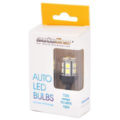 Λάμπες 13 LED T20 wedge 12V 2 τεμ-thumb-1