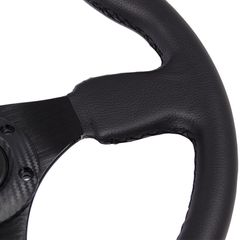 Steering Wheel Black Classic 35cm-thumb-1