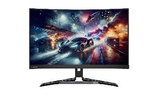 Lenovo Legion R27qc-30 VA HDR Curved Gaming Monitor 27" QHD 2560x1440 180Hz