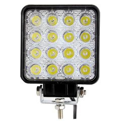 Προβολέας Εργασίας LED Τετράγωνος 48W 10-30V 3520LM, 6000K