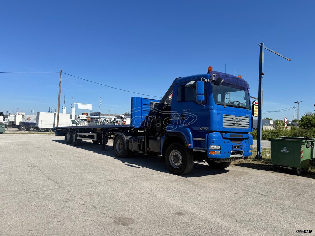 MAN 2008 18440. 4x4. HIAB 288 E-6 HIDUO ΜΕ Ι.Χ ΠΙΝΑΚΙΔΕΣ