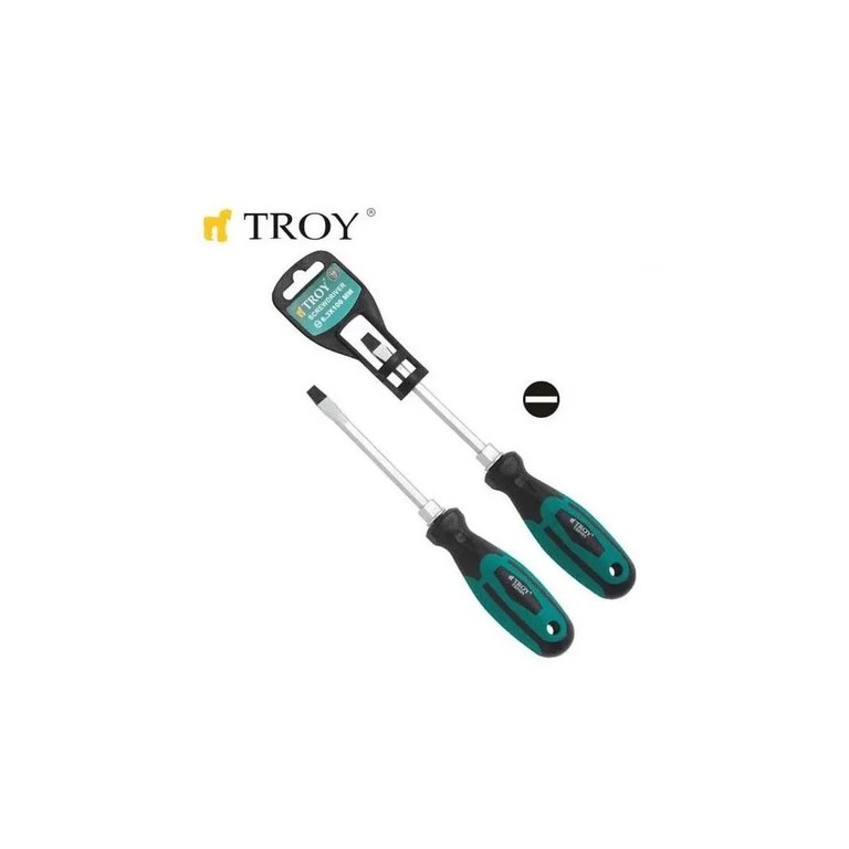 Troy κατσαβίδι ίσιο 6,3x100mm