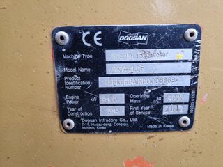 Εκσκαφέας Με Ερπύστριες Doosan 2013 DX140 LCR-thumb-5
