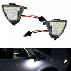 Φως Καθρέπτη Για VW Golf (V) 03-08 Passat B6 05-10 Passat CC 08-12 Sharan 7N 11-16 SMD Led 6000K Λευκά 2 Τεμάχια