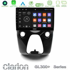 Clarion GL300+ Series 4Core Android11 4+64GB Toyota Aygo | Citroen C1 | Peugeot 108 Navigation Multimedia 10"
