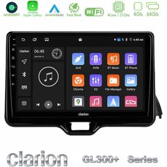Clarion GL300+ Series 4Core Android11 4+64GB Toyota Yaris 2020- Navigation Multimedia Tablet 9"