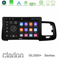 Clarion GL300+ Series 4Core Android11 4+64GB Volvo S60 2010-2018 Navigation Multimedia Tablet 9"