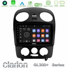 Clarion GL300+ Series 4Core Android11 4+64GB VW Beetle Navigation Multimedia Tablet 9"