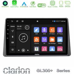 Clarion GL300+ Series 4Core Android11 4+64GB Renault Arkana 2019- Navigation Multimedia Tablet 10"