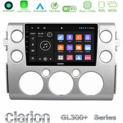 Clarion GL300+ Series 4Core Android11 4+64GB Toyota FJ 2007-2014 Navigation Multimedia Tablet 9"