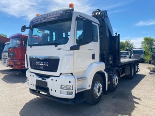 Γερανοί - Φορτηγά Με Γερανό MAN 2008 TGS 35440 8x2 HIAB 700 E-8-thumb-1