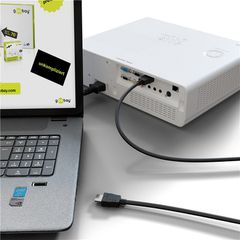 GOOBAY καλώδιο HDMI 58444 με Ethernet, 4K/30Hz, 10.2Gbps, 7.5m, μαύρο-thumb-2