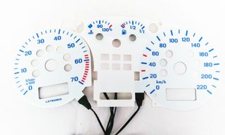 Φωτιζόμενο καντράν για Vw Golf 4 / Bora - 260 km/h / 7000 στρ. μπλε