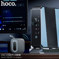Αντάπτορας Wireless Hoco UA42 USB Bluetooth v5.4 Μαύρο-thumb-3