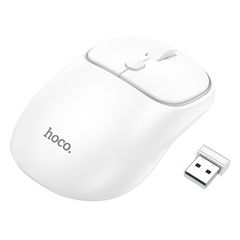 Ασύρματο Ποντίκι Hoco GM25 Royal Dual Mode 1600dpi 2.4GHz 4 Πλήκτρων Λευκό