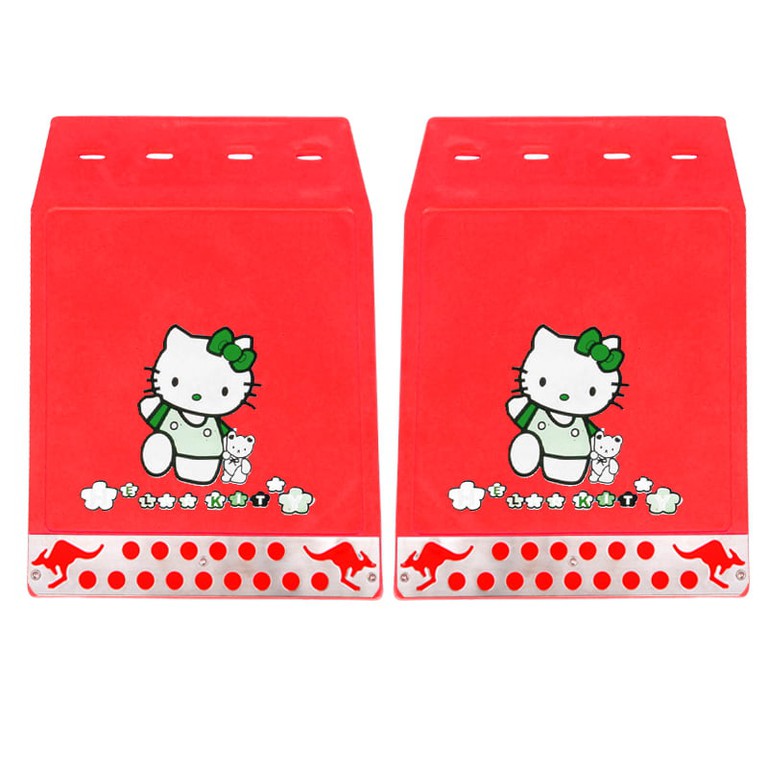 Λασπωτήρες SUV 2 Τεμάχια - HELLO KITTY ΚΟΚΚΙΝΟ