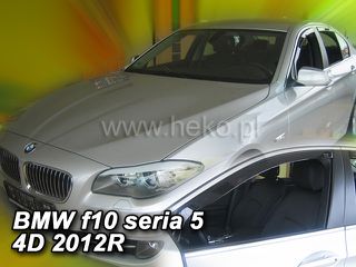 Ανεμοθραύστες BMW 5 F10 (2010-2017) sedan - 4 τμχ. εμπρός και πίσω, Heko-thumb-1