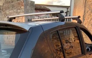 ΜΠΑΡΕΣ HERMES οροφής για αυτοκίνητα χωρίς ράγες οροφής