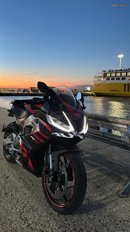 Aprilia RS 457 2024 Α2 δίπλωμα εγγύηση 6/2028