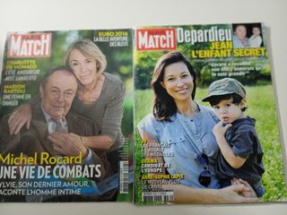 2 ΓΑΛΛΙΚΑ ΠΕΡΙΟΔΙΚΑ PARIS MATCH