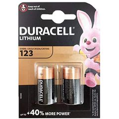 Μπαταρία Lithium Ultra Photo Duracell CR123A 3V Τεμ. 2