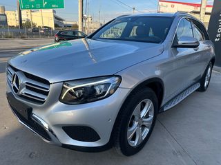 Mercedes-Benz GLC 220 2016 220d Luxury-packet 9G-Tronic|καφέ Δέρμα | LED | Απο Service-thumb-3