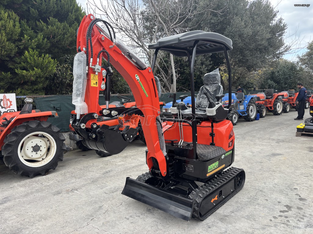 Εκσκαφέας Με Ερπύστριες Hino 2026 ME 18 KUBOTA D722 ΠΛΑΙΝΟΙ ΜΟΧΛΟΙ ΛΕΙΤΟΥΡΓΙΑΣ