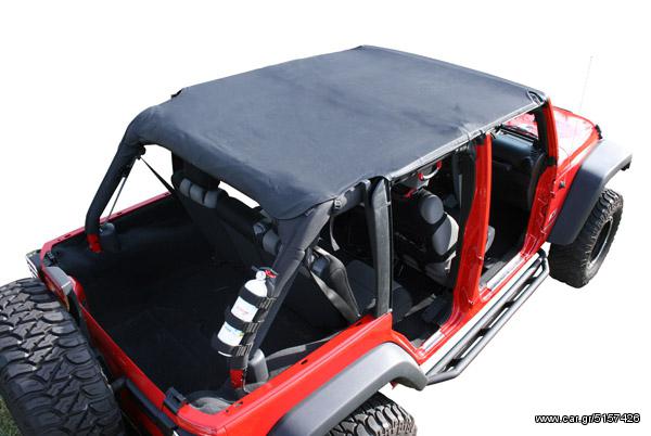 Roll Bar Top Diamond Black Wrangler 2d 07-08 