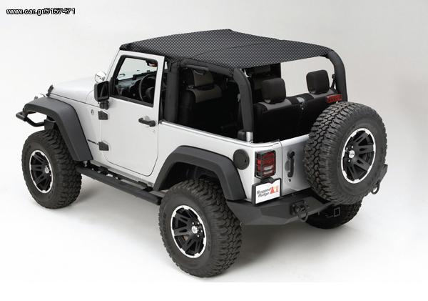 Διάφανη Δικτυωτή οροφή μαύρη Island Top για Wrangler JK 2010-2012 , 2doors